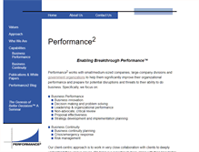 Tablet Screenshot of performance2.net